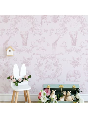WALLPAPERS4BEGINNERS Tapete Viktorianisches in Rosa - (W) 200 × (L) 280 cm
