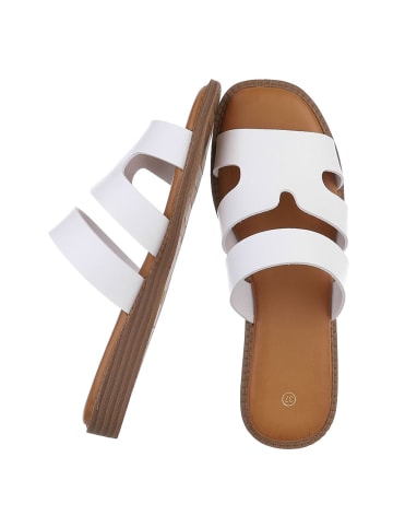 Ital-Design Sandale & Sandalette in Weiß