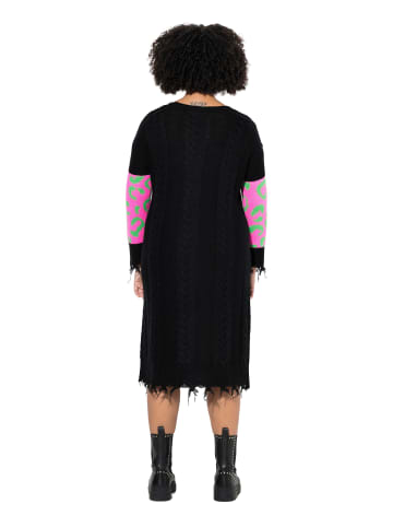 Angel of Style Midikleid in schwarz