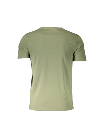Aeronautica Militare Grün Baumwolle Herren T-Shirt