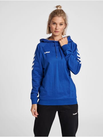 Hummel Kapuzenpullover Hmlgo Damen in TRUE BLUE