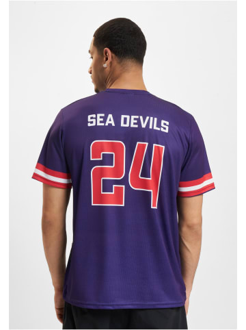 DEF DEF Mesh-T-Shirts in blue