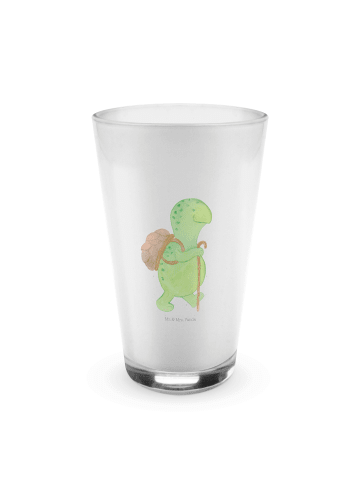 Mr. & Mrs. Panda Blümchentailglas Schildkröte Wanderer ohne Spruch in Transparent