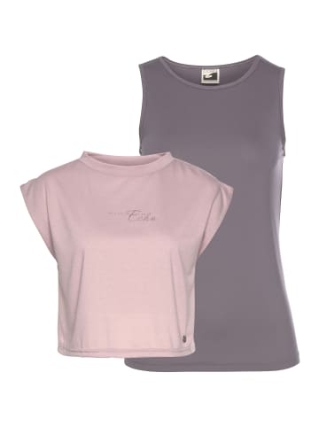 OCEAN SPORTSWEAR Yoga & Relax Shirt in Rose/Mauve