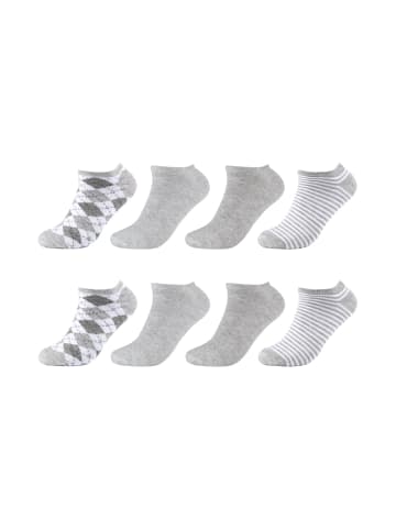 S. Oliver Sneakersocken 8er Pack essentials in Weiß