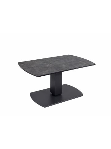 58 aufm Kessel COUCHTISCH höhenverstellbar Charine 100x48x62 HPL Anthrazit/Metal Rock
