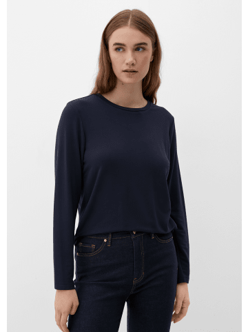 s.Oliver T-Shirt langarm in Blau