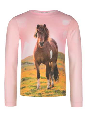 Pferde FREUNDE Longsleeve in rose