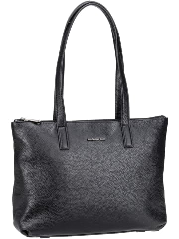 Mandarina Duck Shopper Mellow Leather Shopper FZT53 in Black