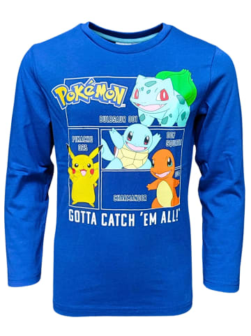 Pokémon Langarmshirt Pokémon in Blau