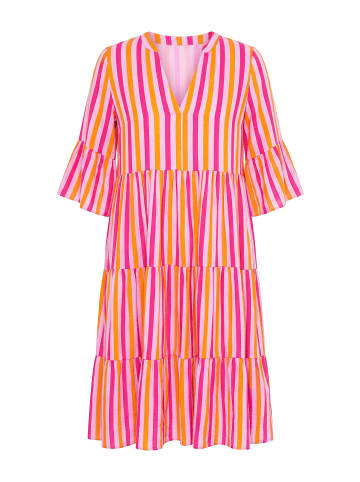 Studio Untold Midikleid in hell pink