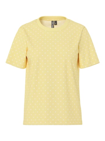 Pieces T-Shirt in Pale Banana 1