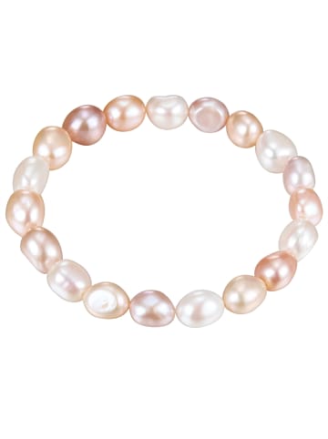 Valero Pearls Armband aus Süßwasser-Zuchtperle mit barockem Design in multicolor