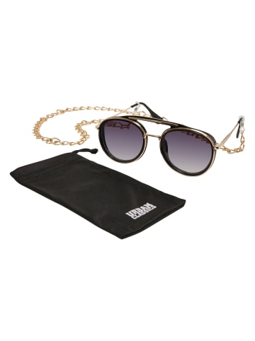 Urban Classics Sonnenbrillen in black/gold