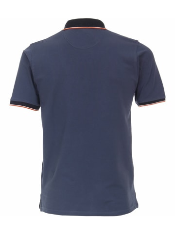 Venti Rundhals T-Shirt für Herren in blau