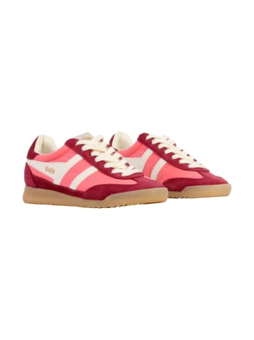 Gola Firefly-Sneaker aus Leder BubbleGum