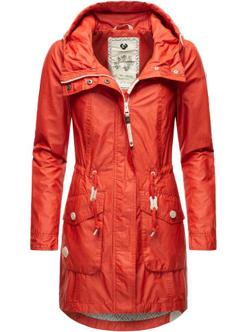 ragwear Parka Elsa in Chili Red