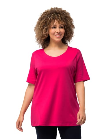 Ulla Popken Shirt in magentapink