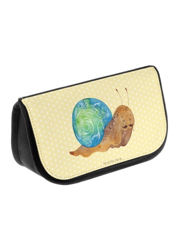 Mr. & Mrs. Panda kulturtäschchen Schnecke Sir ohne Spruch in Gelb Pastell