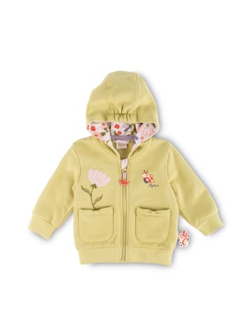 Sigikid Sweatjacke happy ladybug in Grün