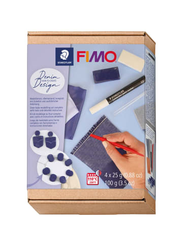 Staedtler Modelliermasse Set Fimo Htc denim design