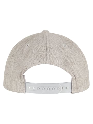 Flexfit Flexfit Unisex YP CLASSICS 5-PANEL PREMIUM CURVED VISOR SNAPBACK CAP in heather grey