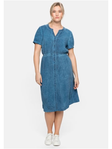 sheego Kleid in blau