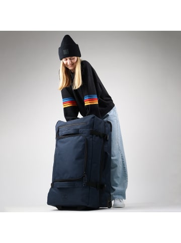 SONS OF ALOHA Reisetasche Reisetasche mit Rollen groß | Duffle 80 cm XXL 140L in blau