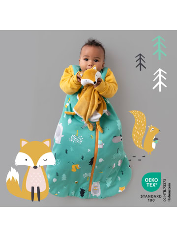 Schlummersack Bio Babyschlafsack, 2.5 TOG in Orange