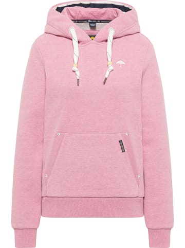 Schmuddelwedda Hoodie in Rotpink Melange