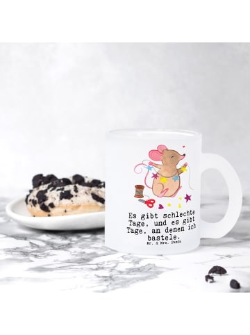 Mr. & Mrs. Panda Tee Tasse Maus Basteln mit Spruch in Transparent