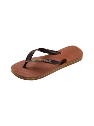 Havaianas Tong Brasil Logo Rust