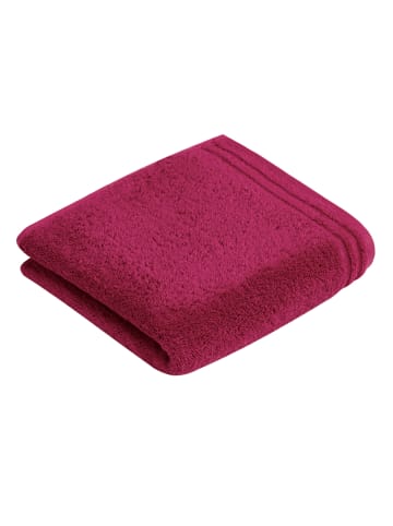 Vossen 2er Pack Handtuch in cranberry
