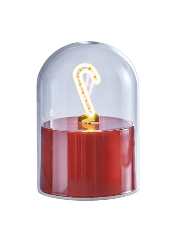 Butlers Butlers Neonlicht GLOWBALL Zuckerstange in Rot