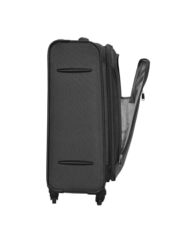 D&N Travel Line 6400 2-4-Rollen Kofferset 3tlg. schwarz I