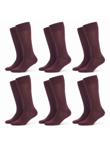 6er-Set: Socken in Red