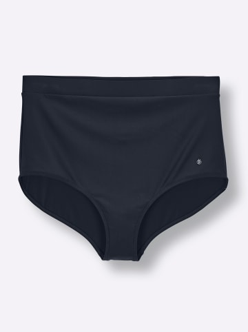 sheego Bikini-Hose in tiefblau