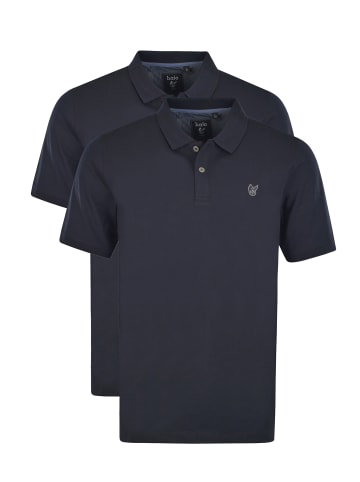 hajo Poloshirt Pique in Marine