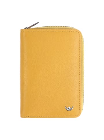 Golden Head Madrid Geldbörse RFID Schutz Leder 11.5 cm senfgelb