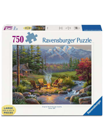 Ravensburger Ravensburger Puzzle 750 Teile Lagerfeuer-Romantik in bunt