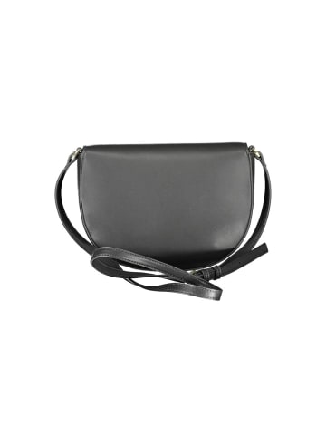 Calvin Klein Schwarze Polyurethan-Schultertasche