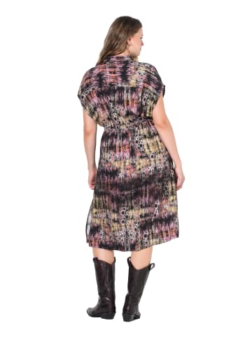 Studio Untold Kleid in dunkles olive