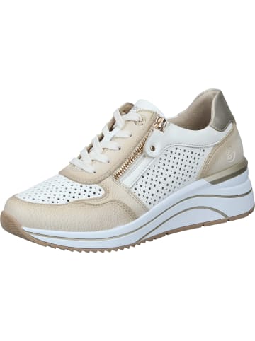 remonte Schnürschuhe in crema/paper/palegold/offwhite
