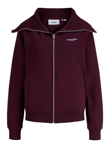 JJXX Sweatshirt mit Reißverschluss in Winetasting