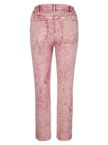 MIAMODA Jeans in hibiskuspink