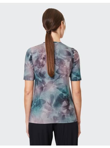 Joy Sportswear Rundhalsshirt TALEA in cosmic green print