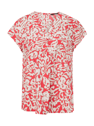 comma Bluse kurzarm in Pink