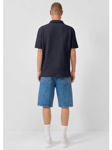 QS Polo-Shirt  in  5831_dunkelblau