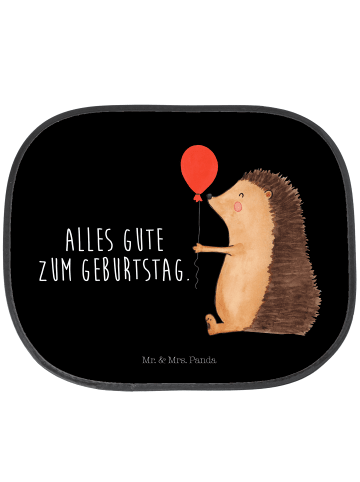 Mr. & Mrs. Panda Hitzeschutz Auto Igel Luftballon mit Spruch in Schwarz