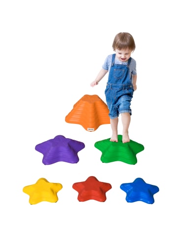 Outsunny Balanciersteine 6 Stück 3-8 Jahren